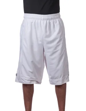 Pro Club Heavyweight Mesh Basketball Shorts - WHITE