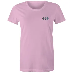 Proud Navy Wife (Argyle) Women's T-shirt