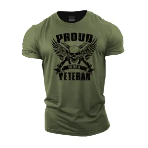 Proud to Be a Veteran Cotton T-Shirt