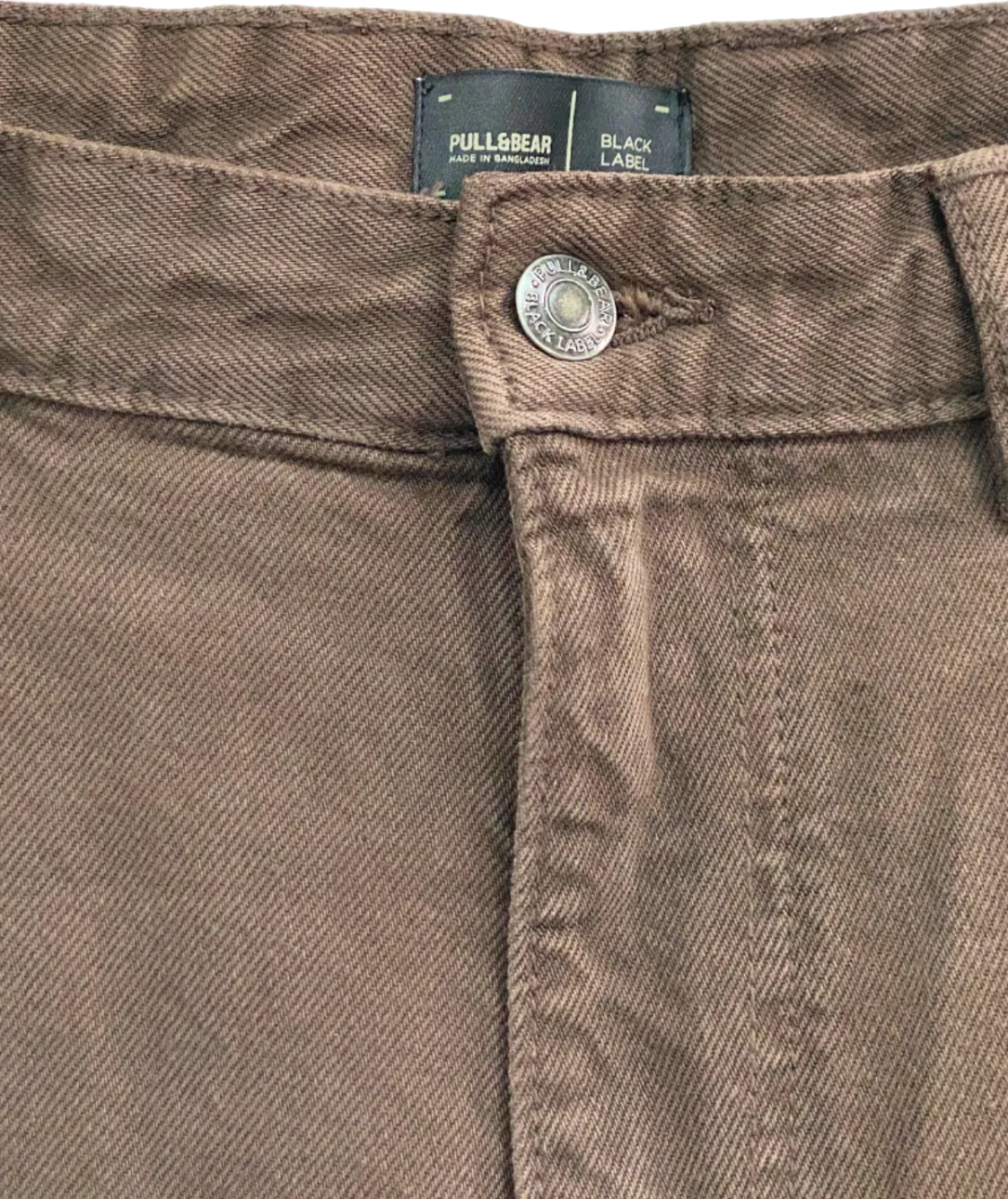 Pull&Bear Brown Black Label Jeans UK Size W34