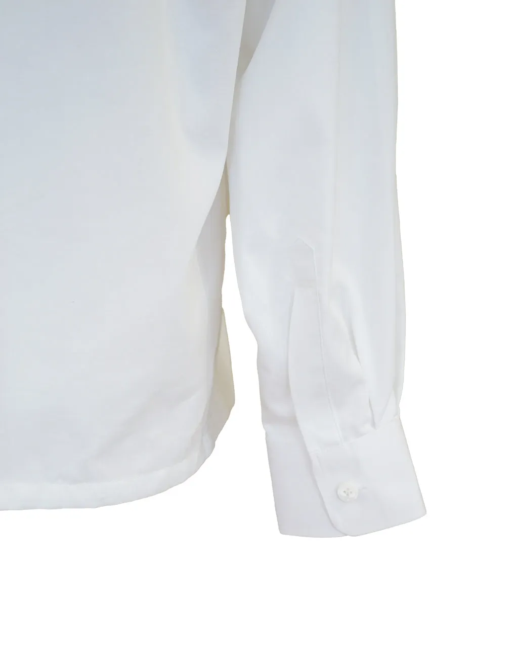 Qipology Cotton Linen Shirt - White