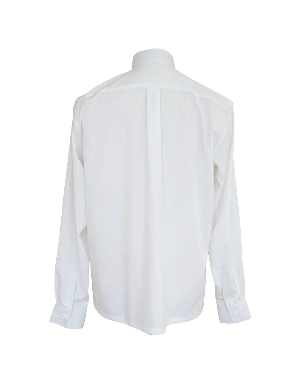 Qipology Cotton Linen Shirt - White