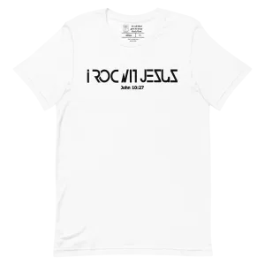 "i ROC WIT JESUS" Classic T-Shirt "WHITE"