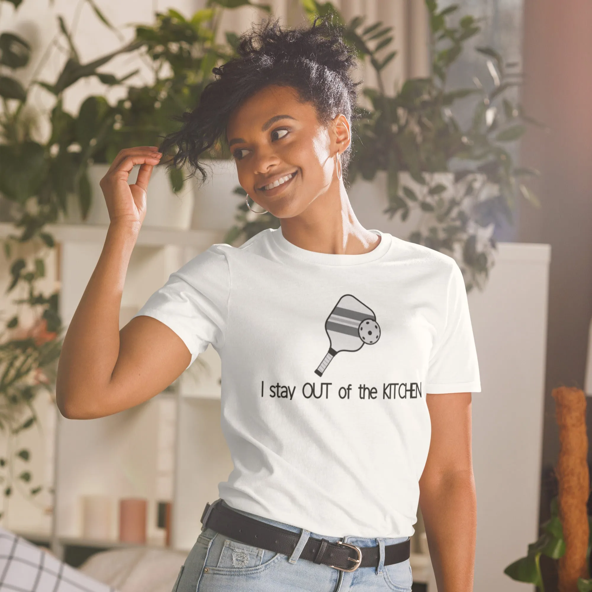 "I Stay out of the Kitchen" Short-Sleeve Women's T-Shirt