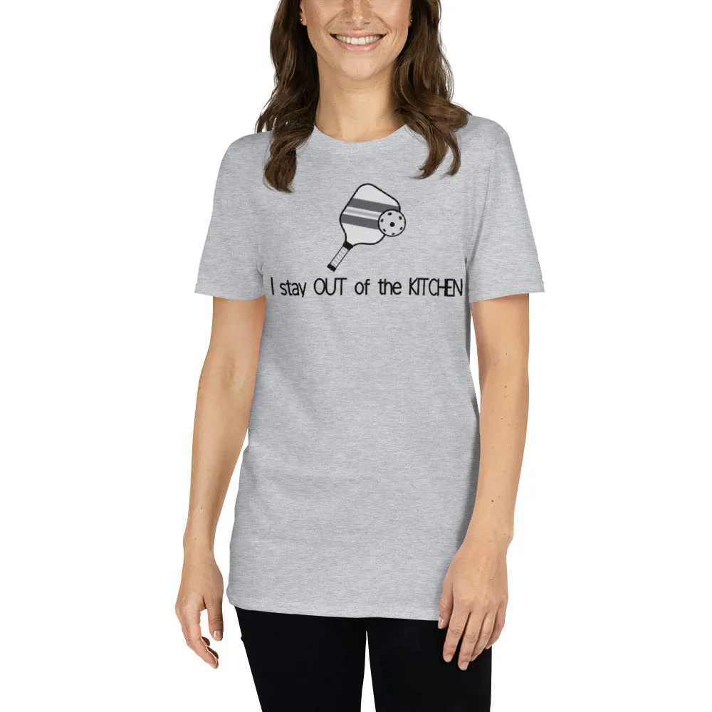 "I Stay out of the Kitchen" Short-Sleeve Women's T-Shirt