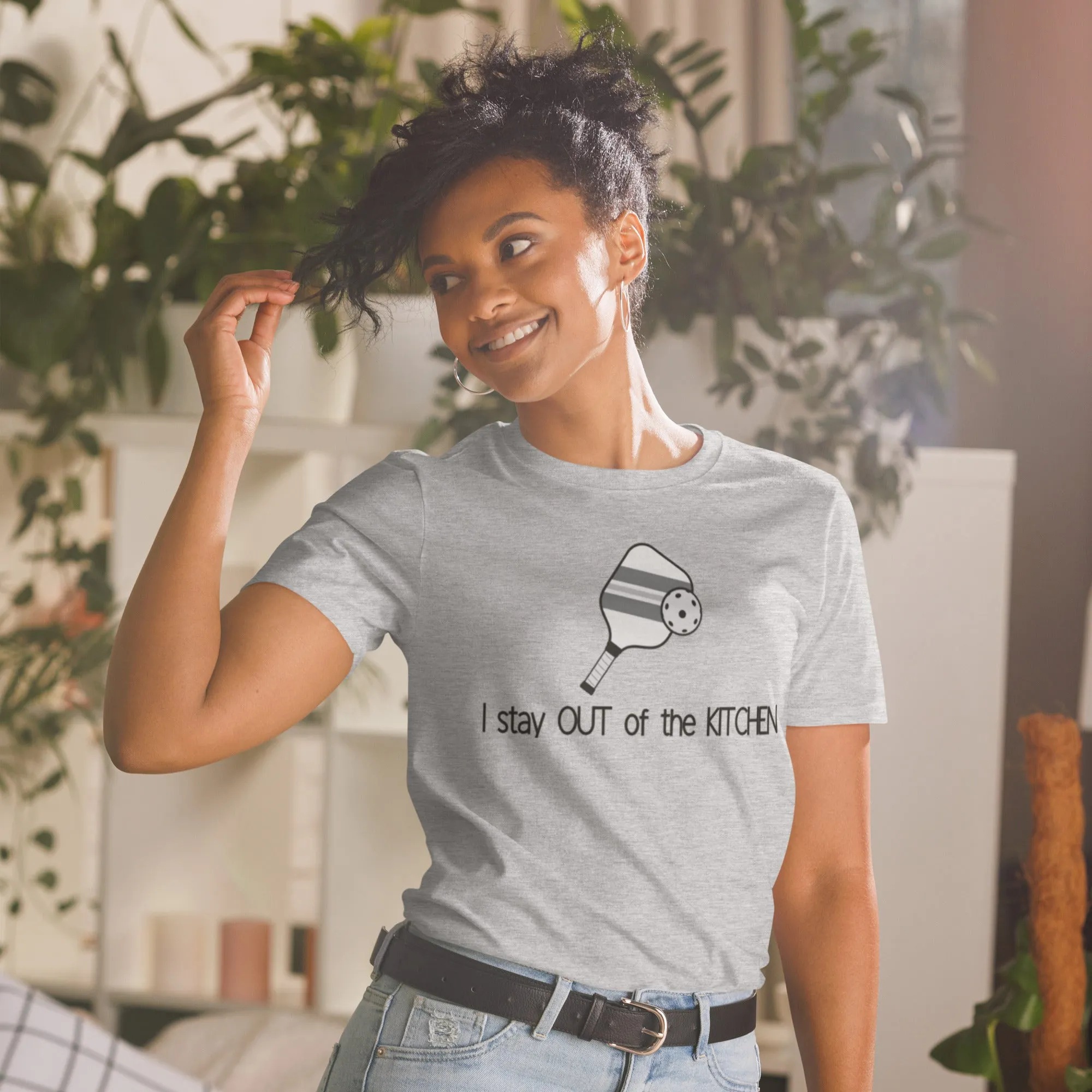 "I Stay out of the Kitchen" Short-Sleeve Women's T-Shirt