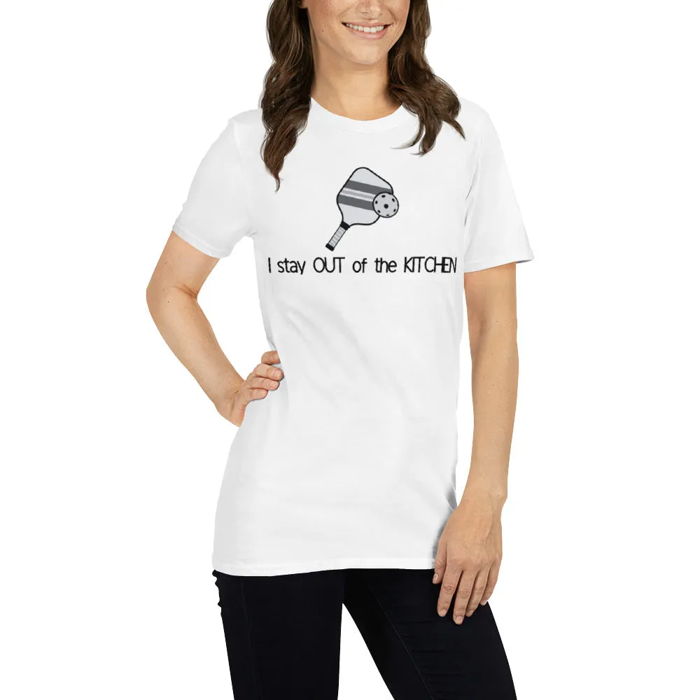 "I Stay out of the Kitchen" Short-Sleeve Women's T-Shirt