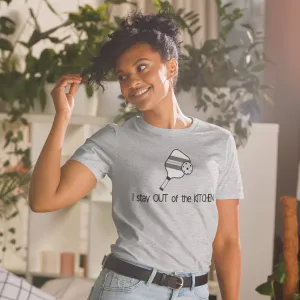 "I Stay out of the Kitchen" Short-Sleeve Women's T-Shirt
