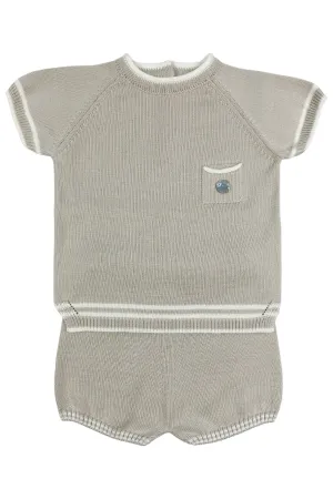 "Kylo" Stone Knit Top & Shorts