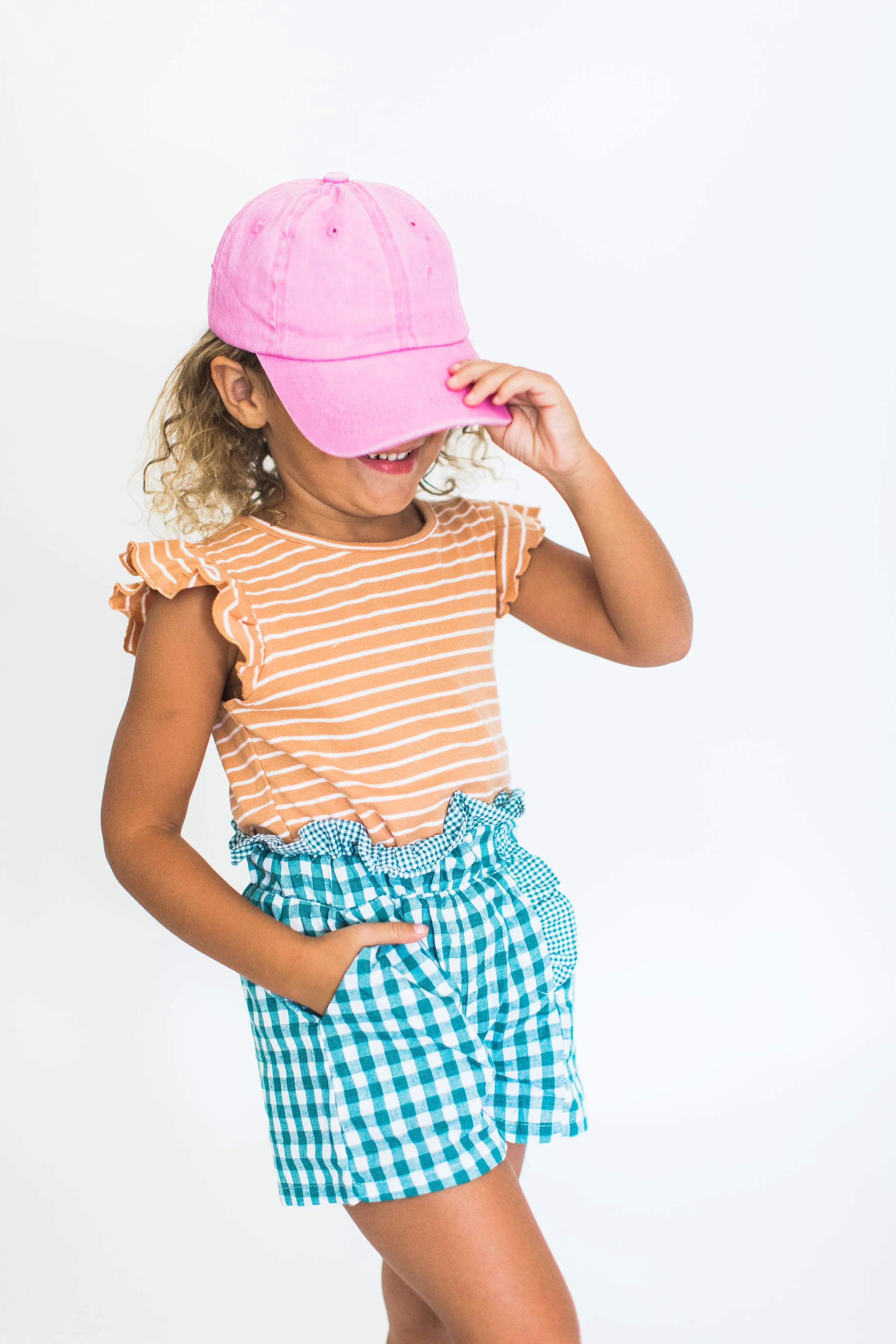 "Selma" Gingham Shorts