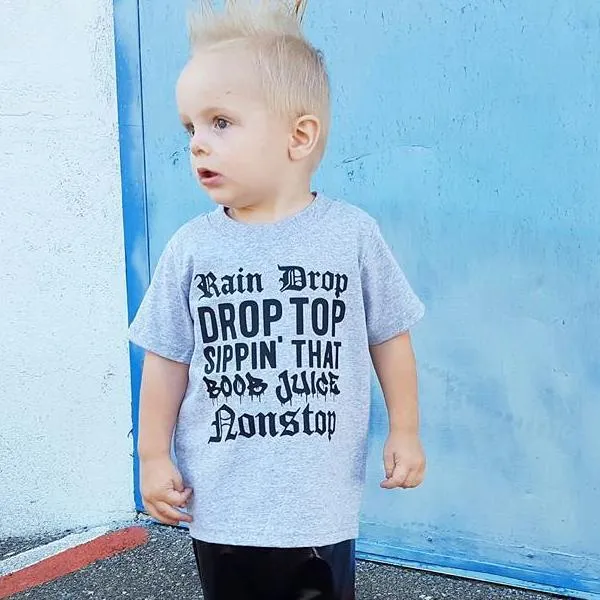 Rain Drop, Drop Top Sippin' That Boob Juice Non Stop Breastfeeding Shirt