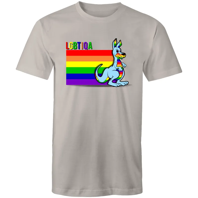 RainbowRoo LGBTIQA Kangaroo T-Shirt Unisex (LG035)