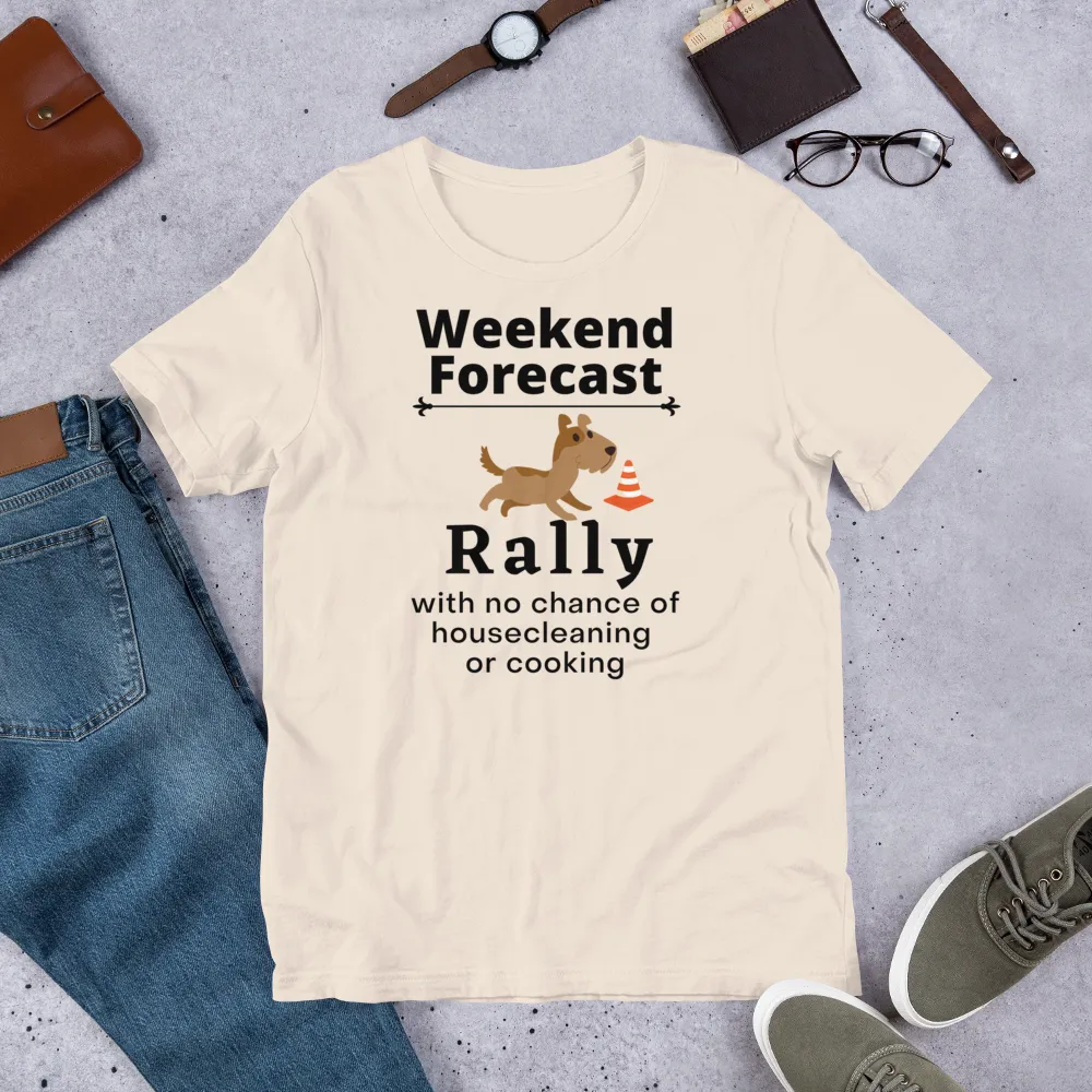 Rally Weekend Forecast T-Shirts - Light