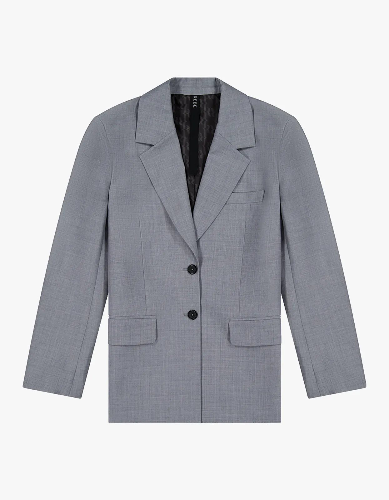 Rebe Blazer - Light Grey