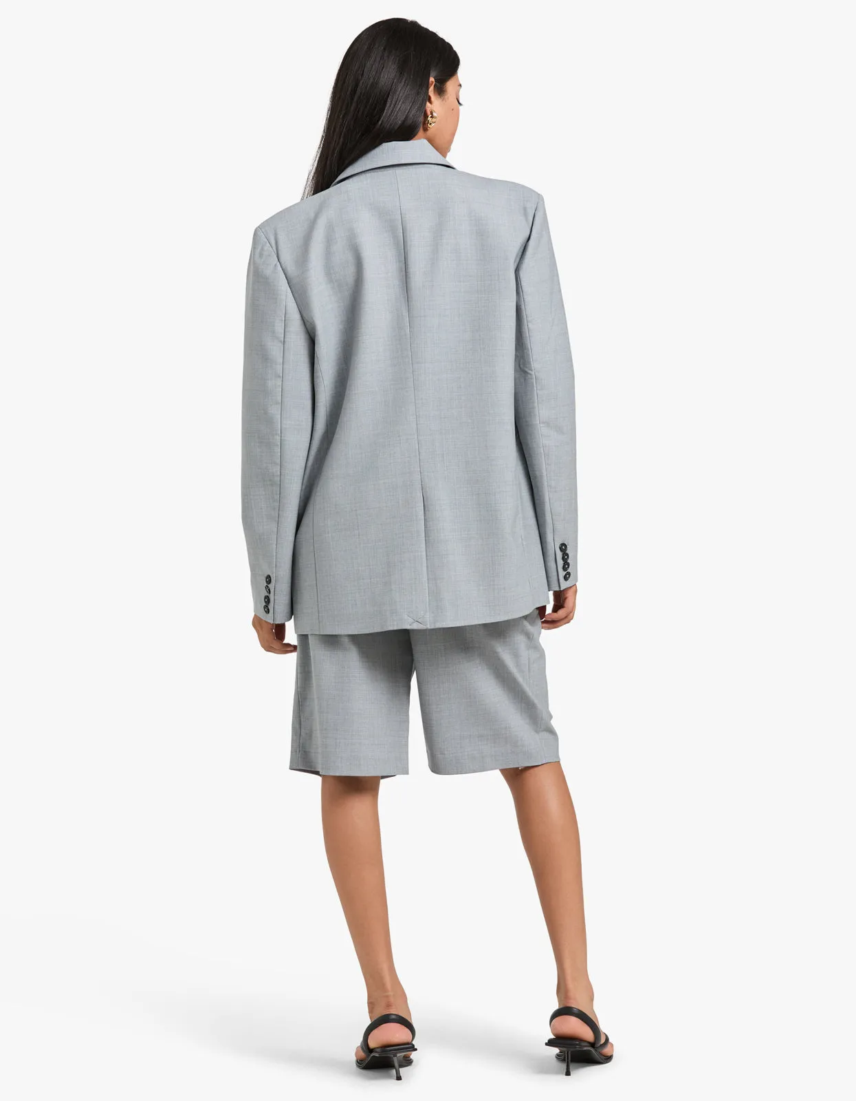 Rebe Blazer - Light Grey