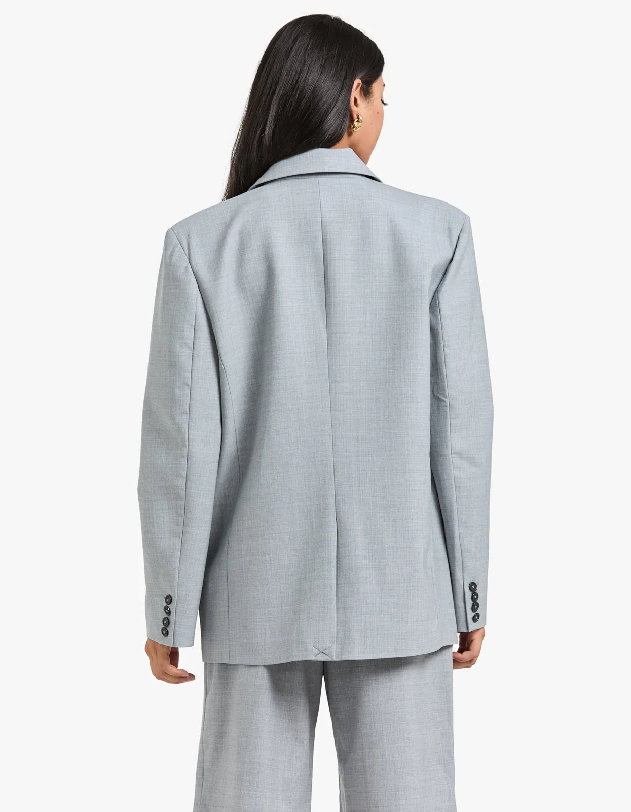 Rebe Blazer - Light Grey