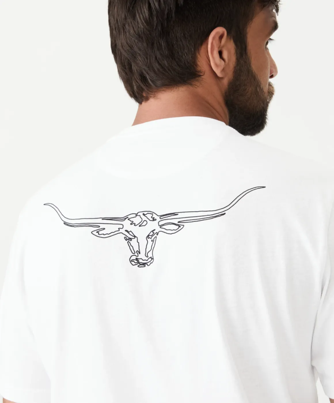 RM Williams Longhorn Byron Tee