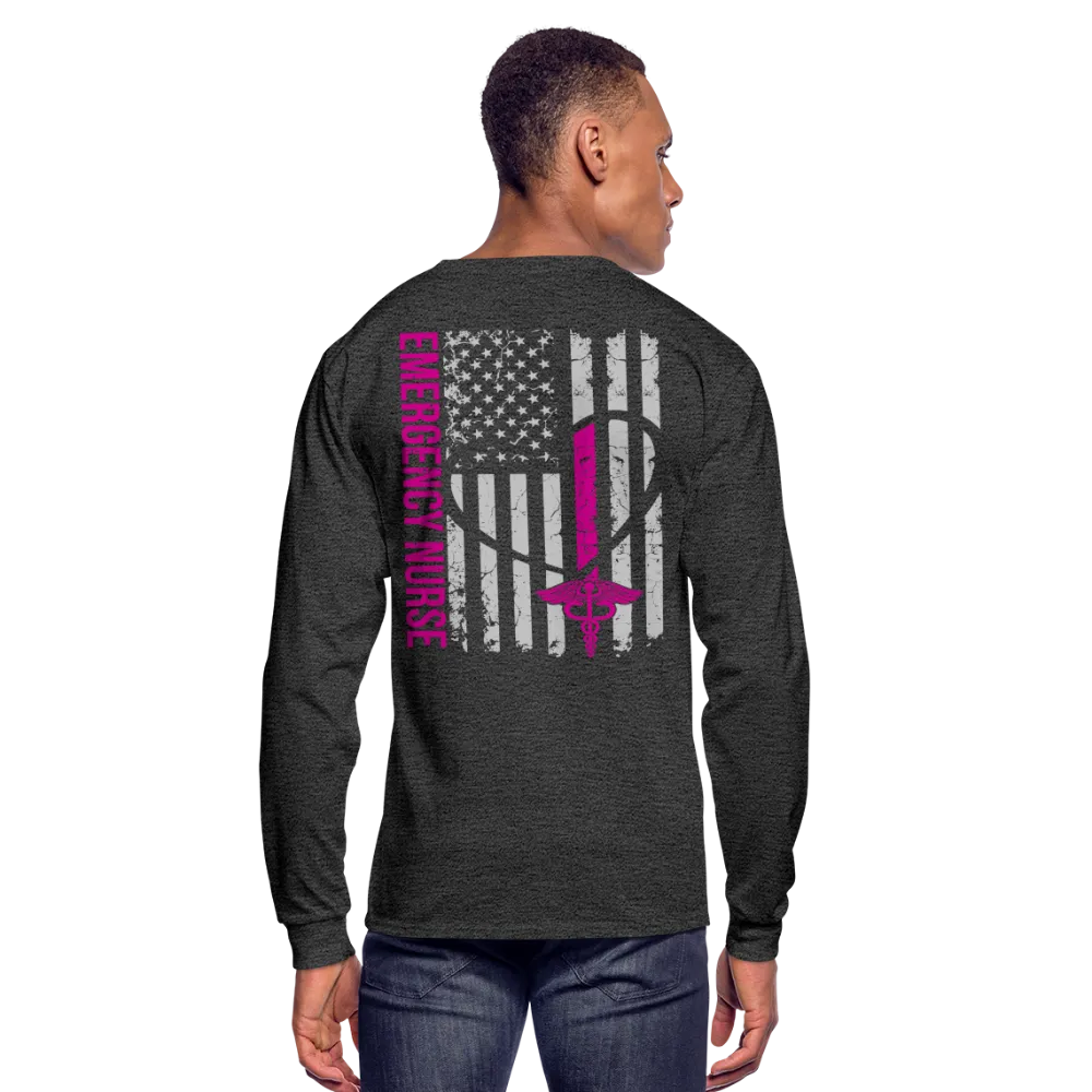 Ruben RN Emergency Nurse Long Sleeve Shirt