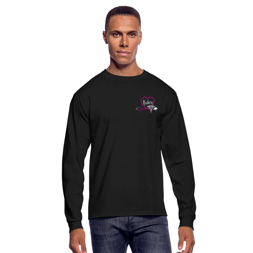 Ruben RN Emergency Nurse Long Sleeve Shirt