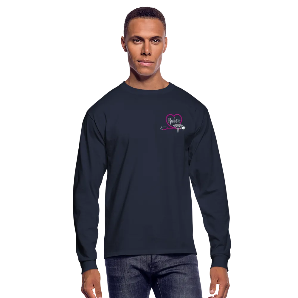 Ruben RN Emergency Nurse Long Sleeve Shirt