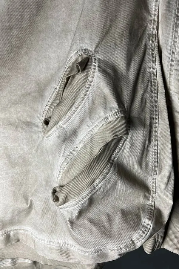 Rundholz DIP Oversized Hooded Jacket in Eraser