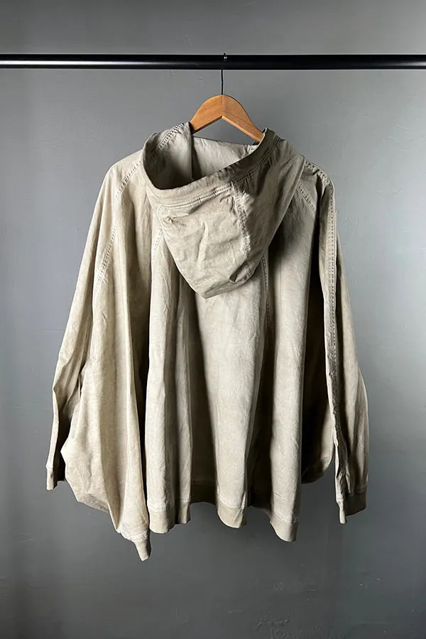 Rundholz DIP Oversized Hooded Jacket in Eraser