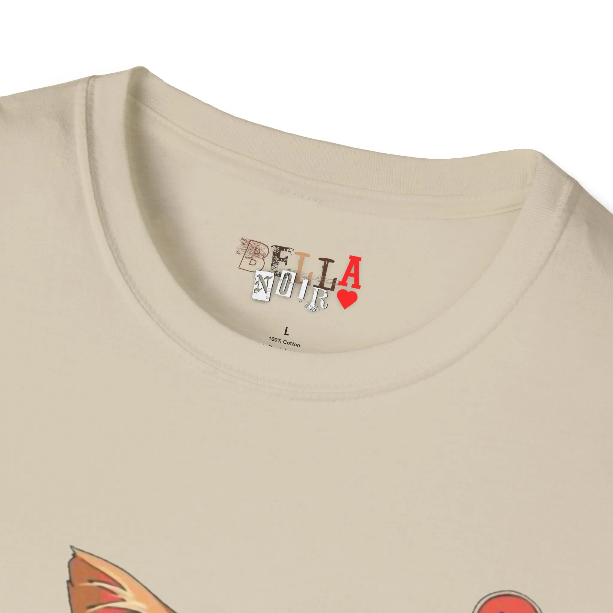 Samurai Kitty Unisex Softstyle T-Shirt