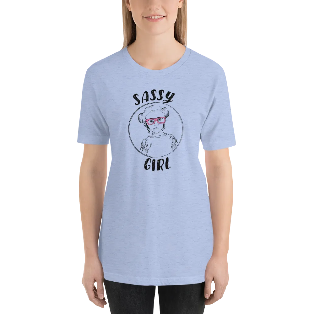 Sassy Girl (Esperanza - Raising Dion) Unisex Light Color Shirts - Design 01