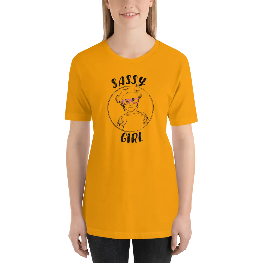 Sassy Girl (Esperanza - Raising Dion) Unisex Light Color Shirts - Design 01