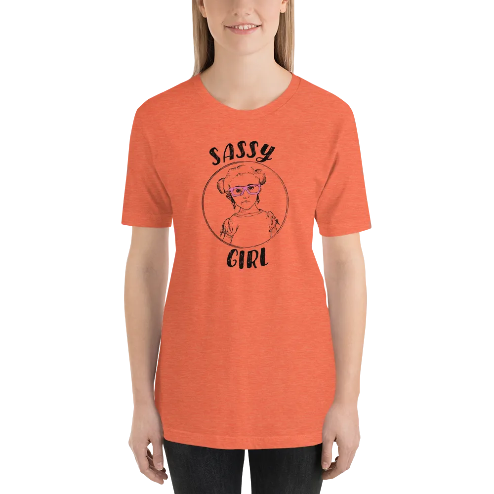 Sassy Girl (Esperanza - Raising Dion) Unisex Light Color Shirts - Design 01