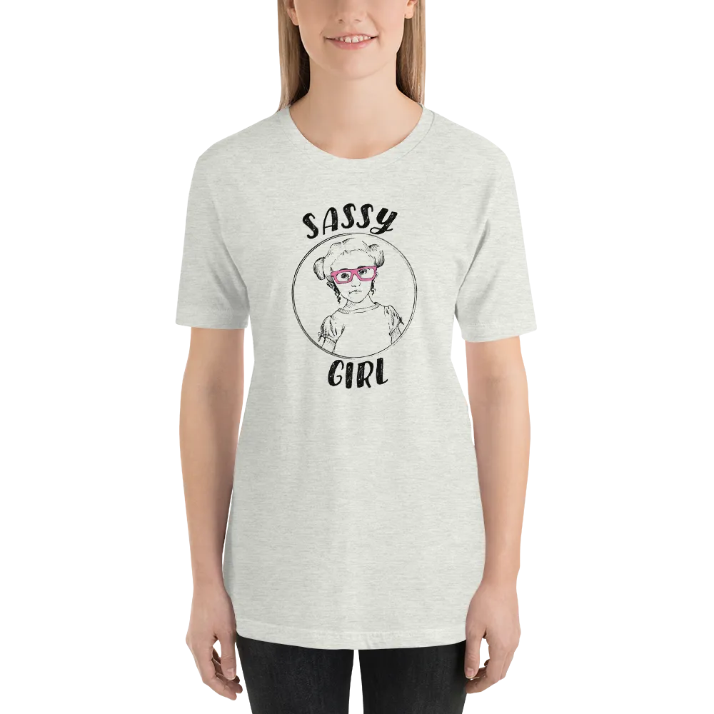 Sassy Girl (Esperanza - Raising Dion) Unisex Light Color Shirts - Design 01
