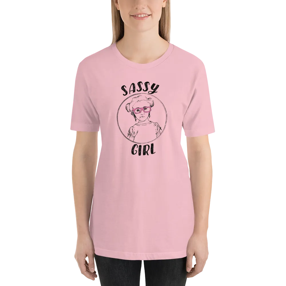 Sassy Girl (Esperanza - Raising Dion) Unisex Light Color Shirts - Design 01