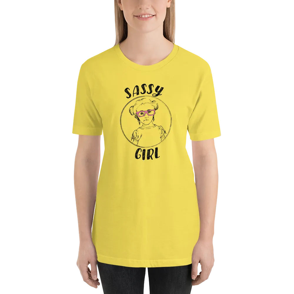 Sassy Girl (Esperanza - Raising Dion) Unisex Light Color Shirts - Design 01
