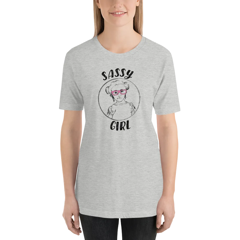 Sassy Girl (Esperanza - Raising Dion) Unisex Light Color Shirts - Design 01