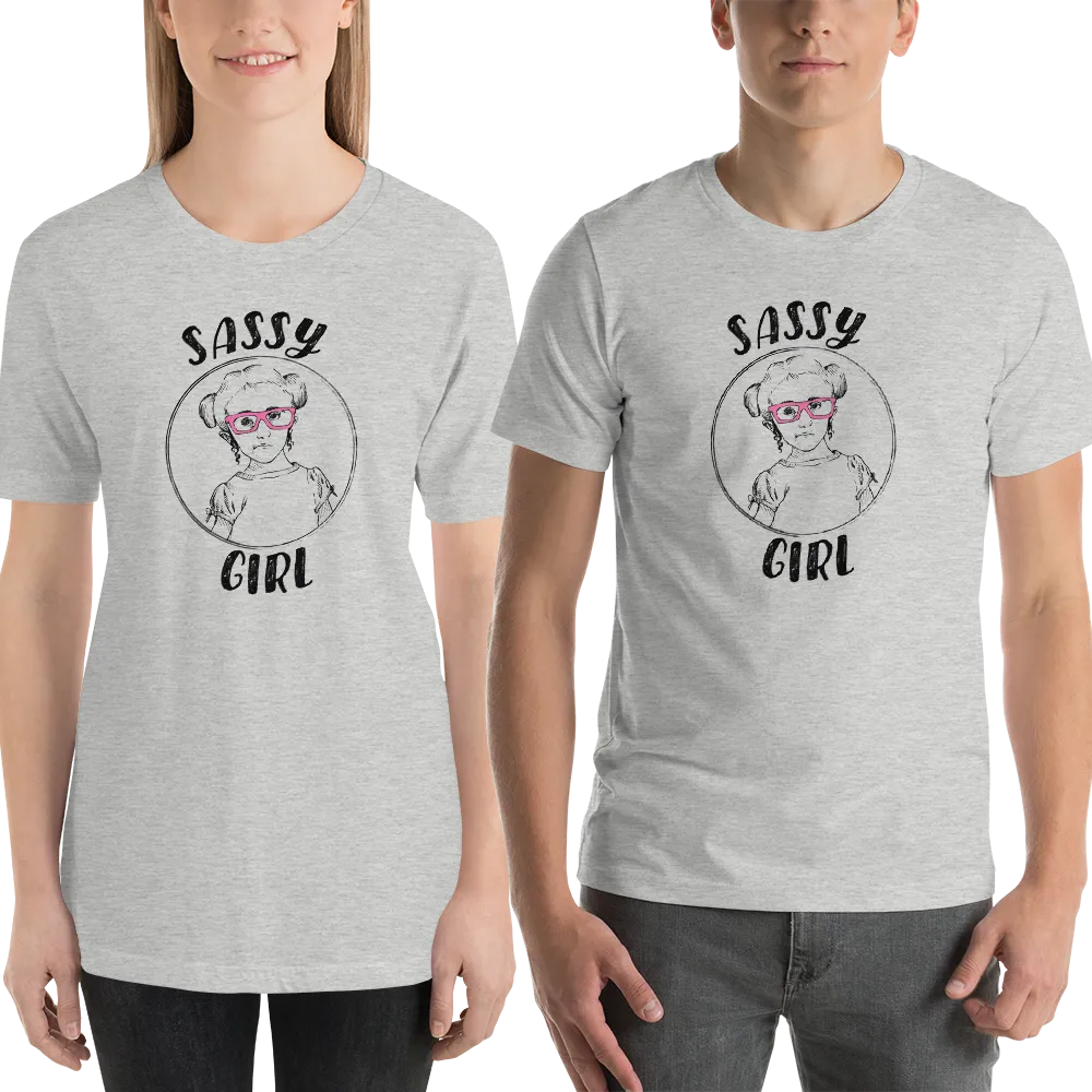 Sassy Girl (Esperanza - Raising Dion) Unisex Light Color Shirts - Design 01