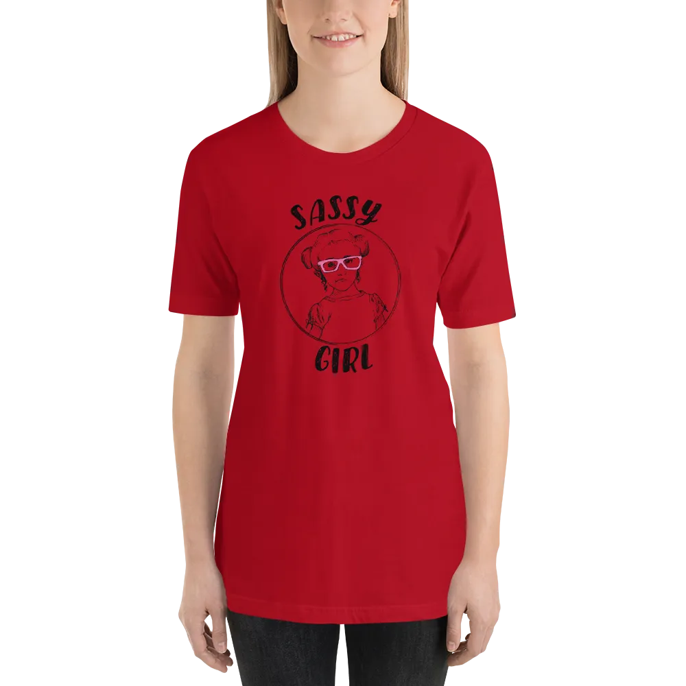 Sassy Girl (Esperanza - Raising Dion) Unisex Light Color Shirts - Design 01
