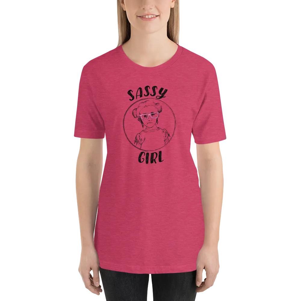 Sassy Girl (Esperanza - Raising Dion) Unisex Light Color Shirts - Design 01