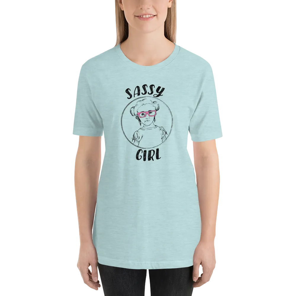 Sassy Girl (Esperanza - Raising Dion) Unisex Light Color Shirts - Design 01