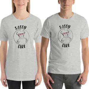 Sassy Girl (Esperanza - Raising Dion) Unisex Light Color Shirts - Design 01