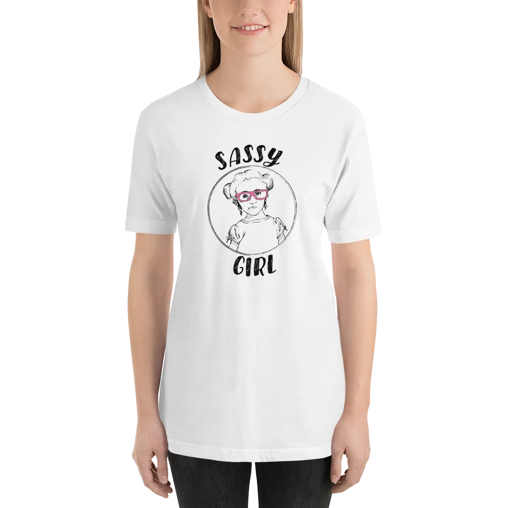 Sassy Girl (Esperanza - Raising Dion) Unisex Light Color Shirts - Design 01