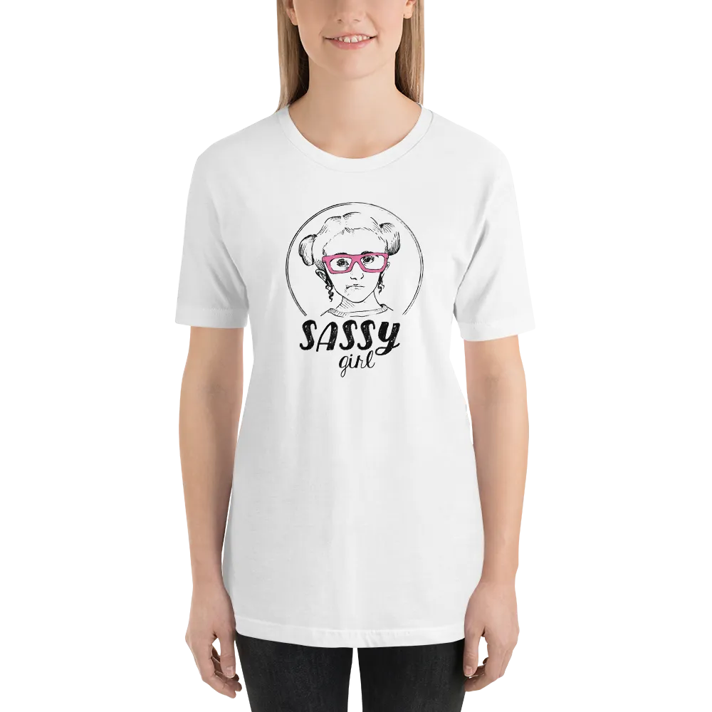Sassy Girl (Esperanza - Raising Dion) Unisex Light Color Shirts - Design 02
