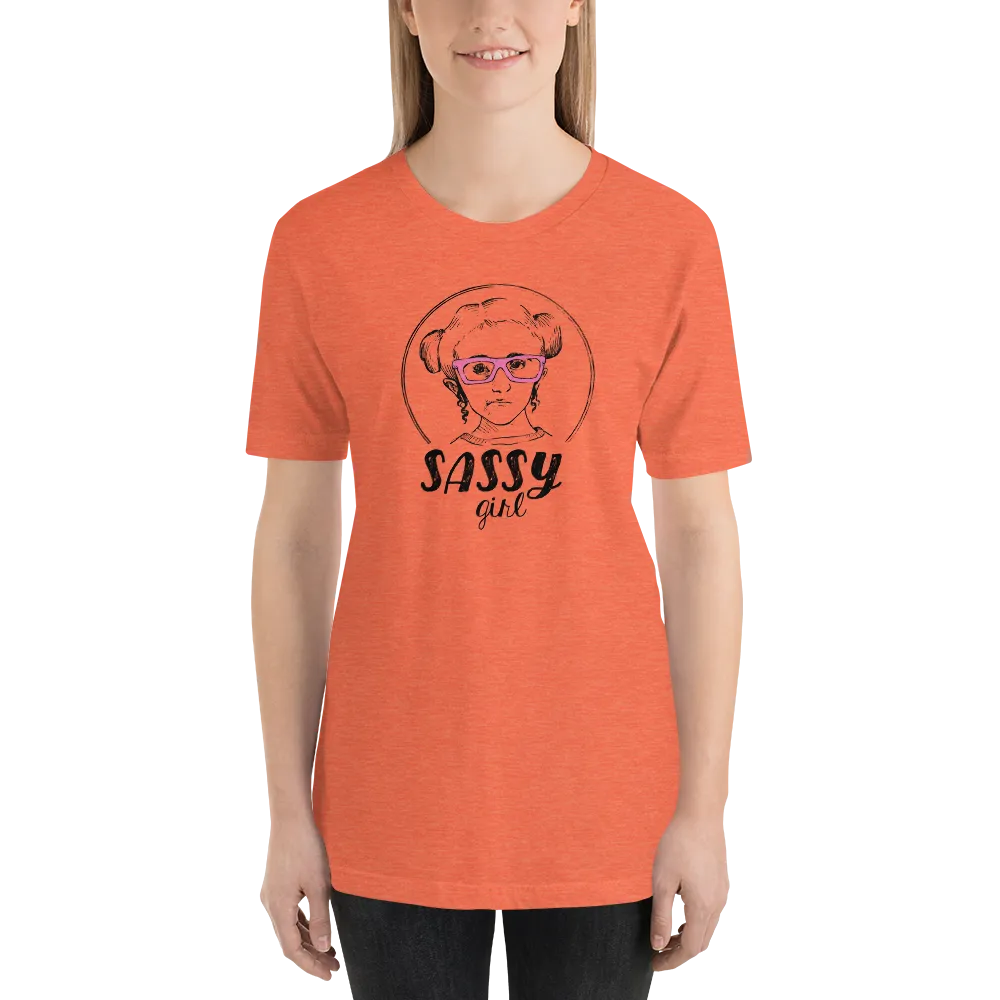 Sassy Girl (Esperanza - Raising Dion) Unisex Light Color Shirts - Design 02