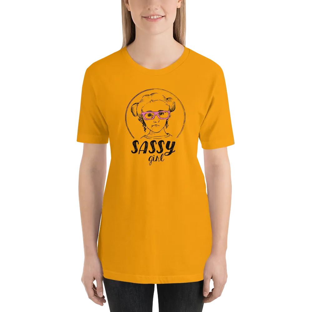 Sassy Girl (Esperanza - Raising Dion) Unisex Light Color Shirts - Design 02