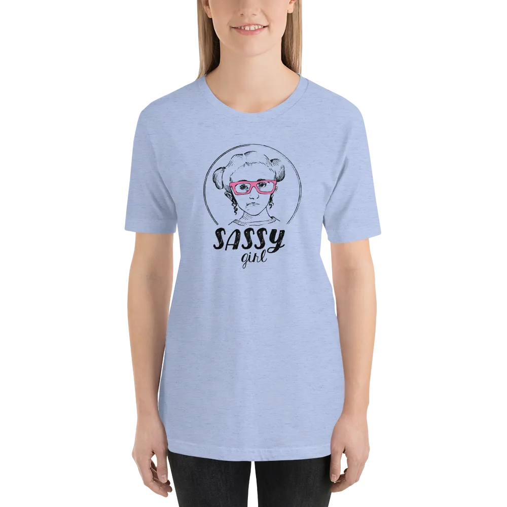 Sassy Girl (Esperanza - Raising Dion) Unisex Light Color Shirts - Design 02