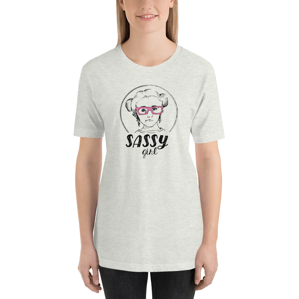 Sassy Girl (Esperanza - Raising Dion) Unisex Light Color Shirts - Design 02