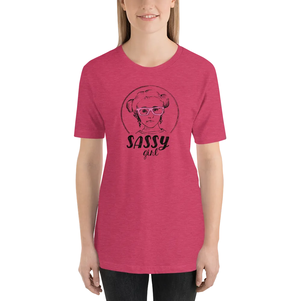 Sassy Girl (Esperanza - Raising Dion) Unisex Light Color Shirts - Design 02