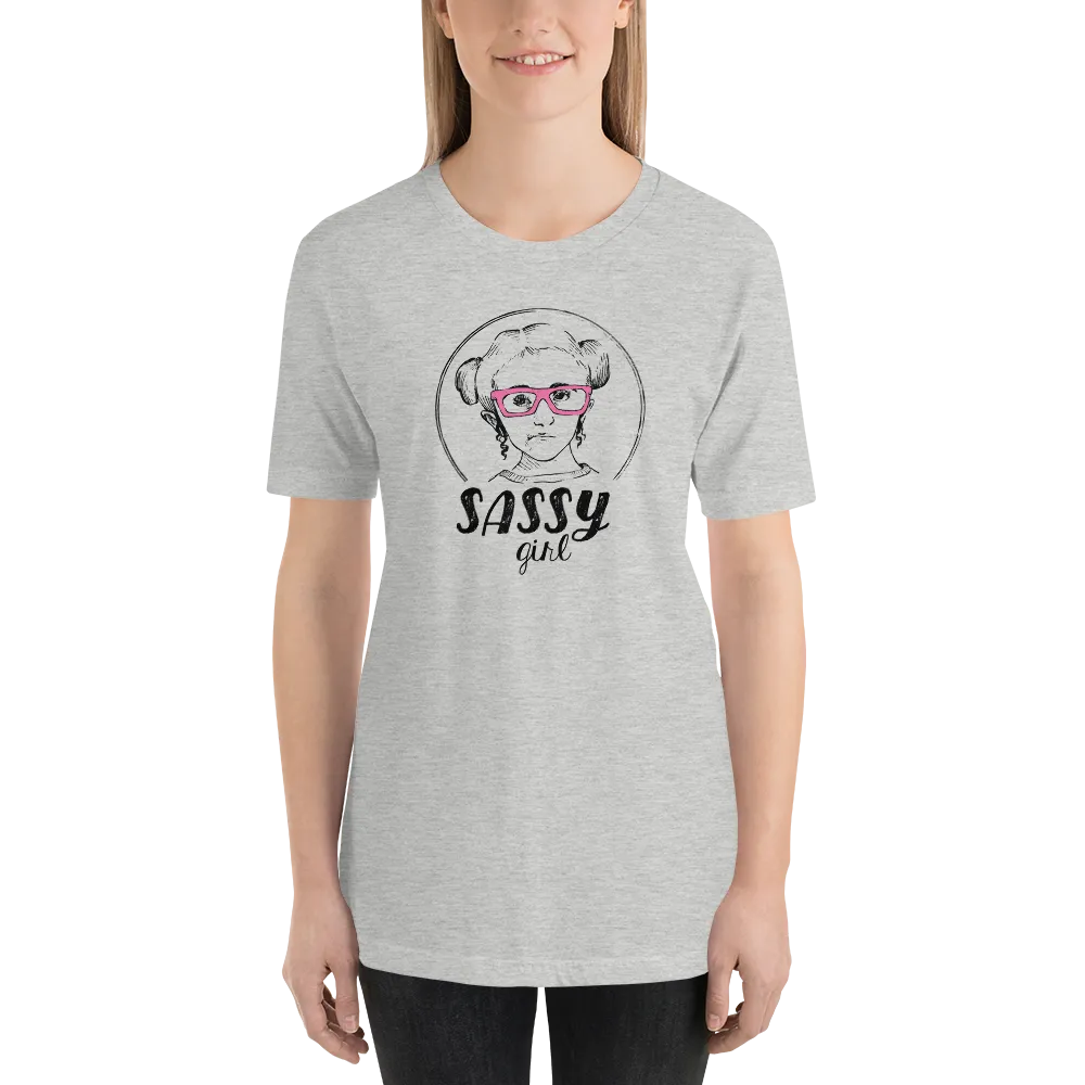 Sassy Girl (Esperanza - Raising Dion) Unisex Light Color Shirts - Design 02