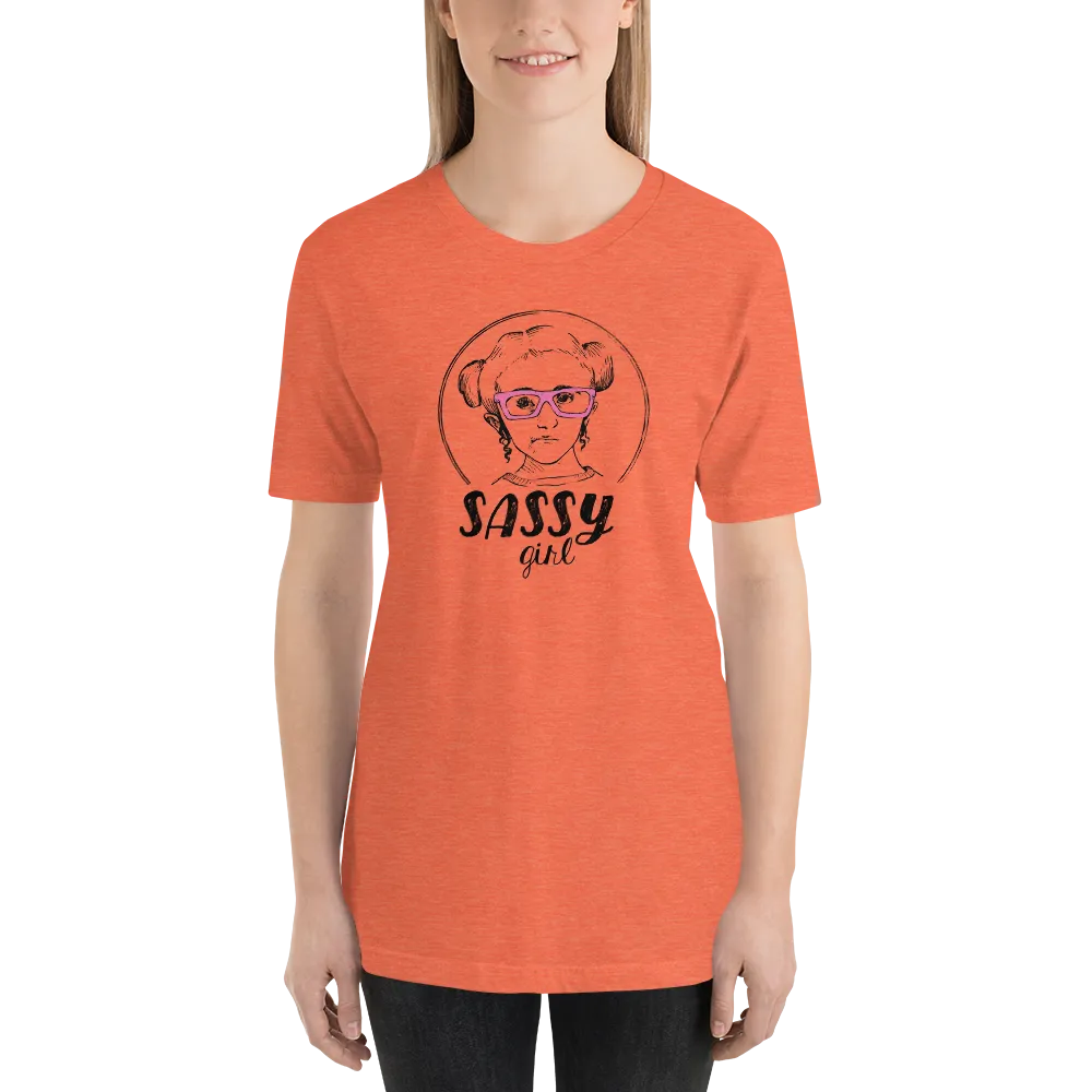 Sassy Girl (Esperanza - Raising Dion) Unisex Light Color Shirts - Design 02