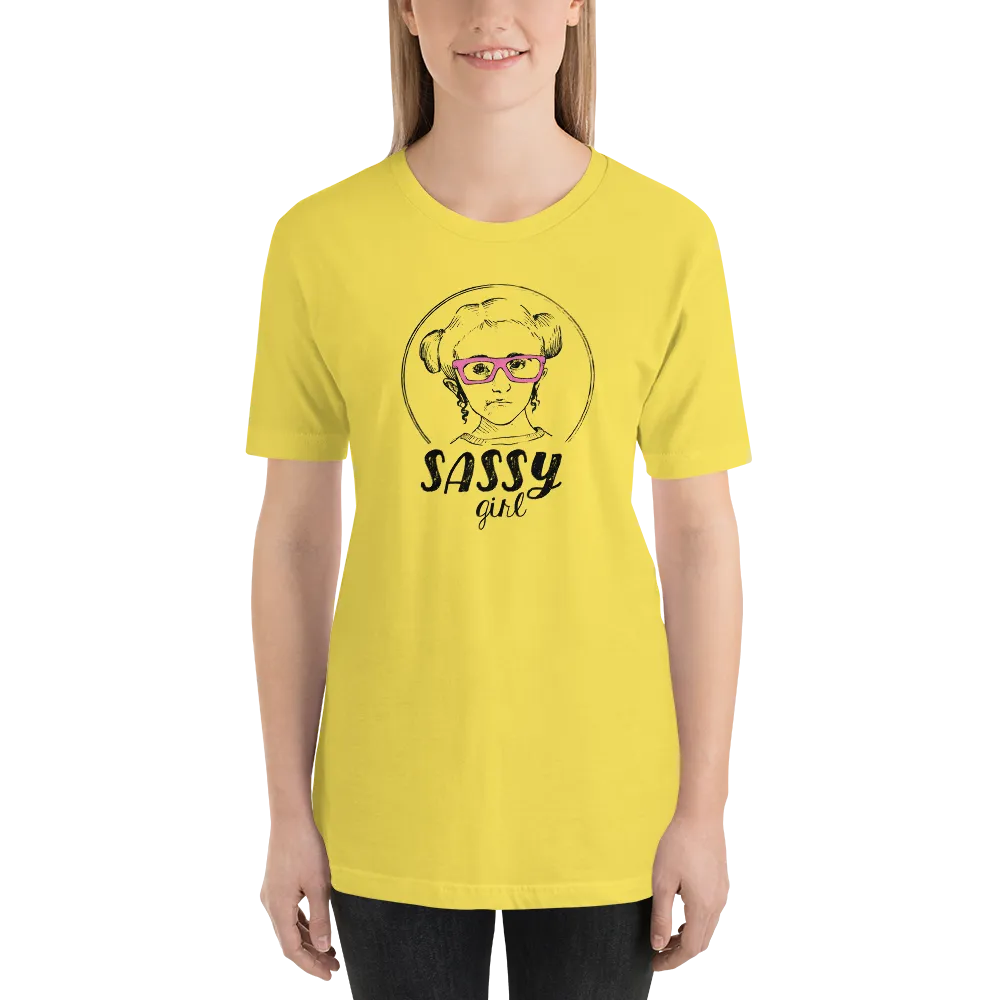 Sassy Girl (Esperanza - Raising Dion) Unisex Light Color Shirts - Design 02