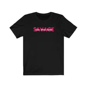 Savage. Classy Bougie! Boss Chic T-Shirt - Boss Babe (Words Middle)